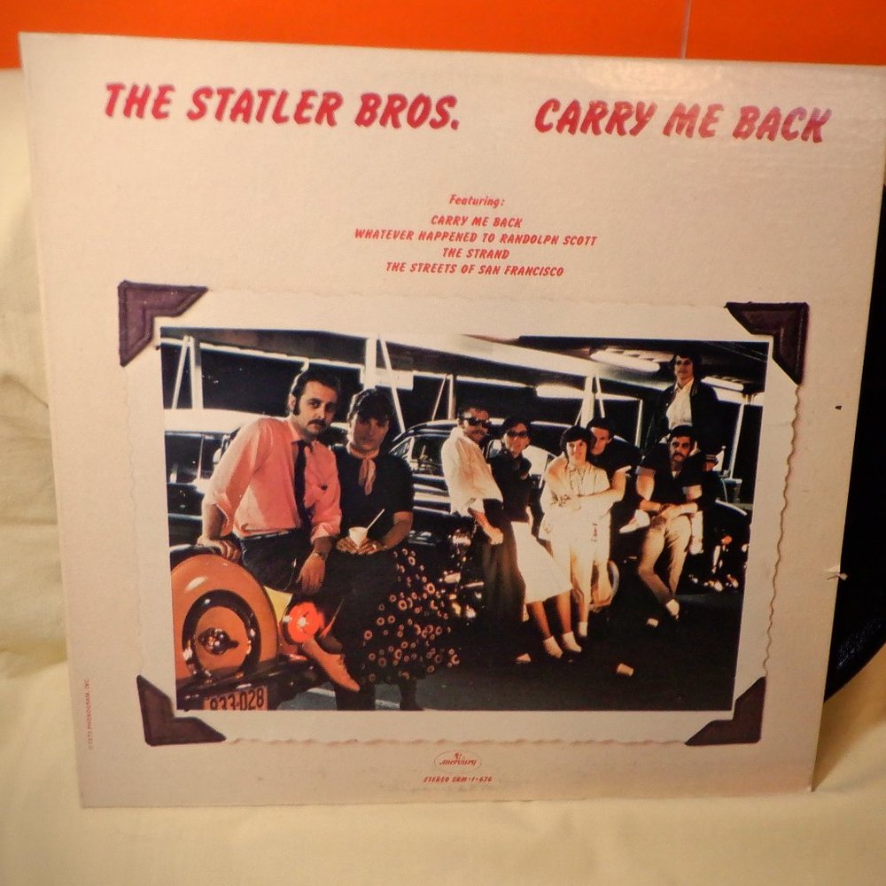 ~~~ The STATLER BRPS> ~~~ Carry Me Back